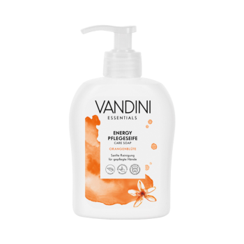 Vandini Essentials Energy Pflegeseife Orangenbluete, Pumpe, 300ml